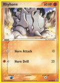 Rhyhorn 062 - Emerald - Reverse Holofoil