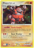 Rhyperior 012/130 - Diamond and Pearl Reverse Holofoil