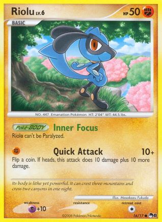 Riolu 016/17 - POP Series 8