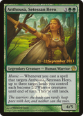 Anthousa, Setessan Hero (PRE-149★) - Theros Promos Foil