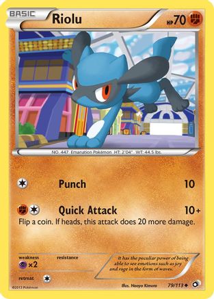 Riolu 079/113 - Legendary Treasures