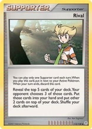 Rival 113/130 - Diamond and Pearl Reverse Holofoil