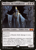 Mikaeus, the Unhallowed (UMA-106) - Ultimate Masters Foil