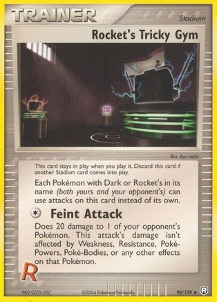 Rocket's Tricky Gym 090 - Team Rocket Returns - Reverse Holofoil