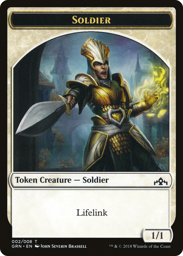 Soldier // Soldier (GR1-002) - GRN Guild Kit Tokens