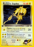 Rocket's Zapdos 015/132 - Gym Challenge
