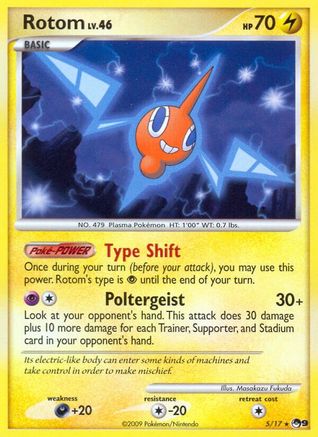 Rotom 005/17 - POP Series 9