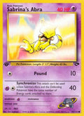 Sabrina's Abra 093/132 - Gym Challenge 1st Edition