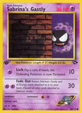 Sabrina's Gastly 096/132 - Gym Challenge 1st Edition