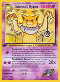 Sabrina's Hypno 056/132 - Gym Challenge 1st Edition