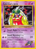 Sabrina's Jynx 059/132 - Gym Heroes 1st Edition