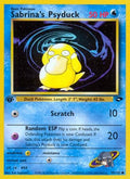 Sabrina's Psyduck 099/132 - Gym Challenge 1st Edition