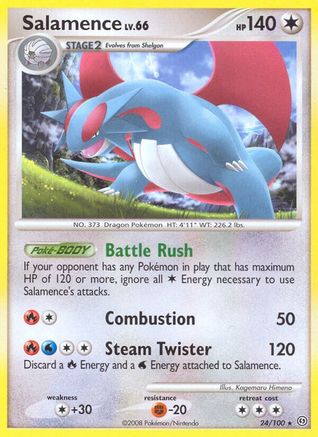 Salamence 024/100 - Stormfront