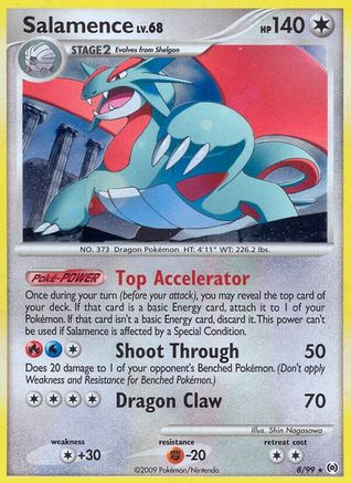 Salamence 008/99 - Arceus Holofoil