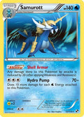 Samurott 032/114 - Black and White Reverse Holofoil
