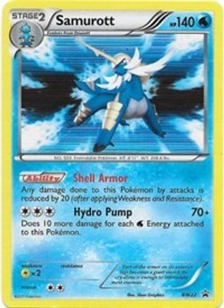 Samurott BW22/101 - Black and White Promos Holofoil