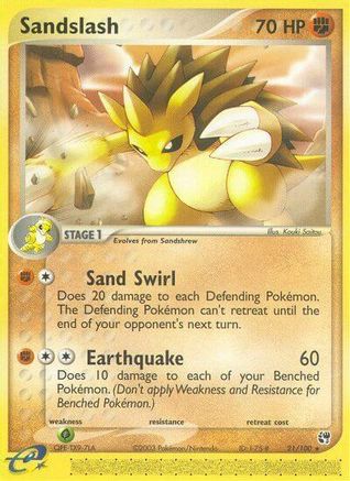 Sandslash 021/100 - Sandstorm