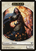 Human (AVR-002) - Avacyn Restored Tokens