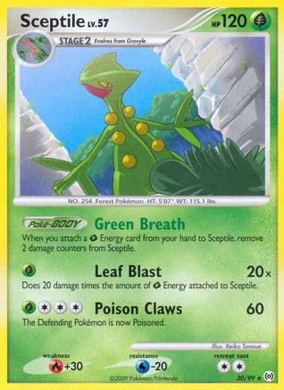 Sceptile 030/99 - Arceus Reverse Holofoil