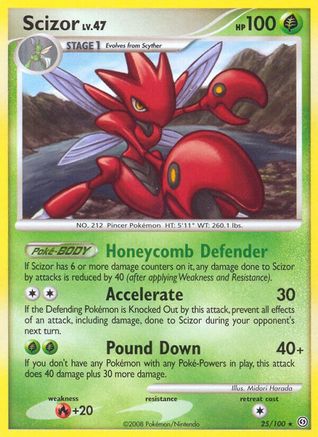 Scizor 025/100 - Stormfront