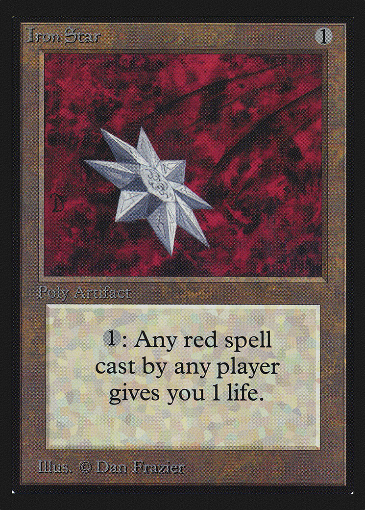 Iron Star (CED-) - Collectors' Edition