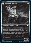 Lunarch Veteran // Luminous Phantom (DBL-027) - Innistrad: Double Feature: (Double Faced Transform)
