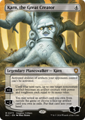 Karn, the Great Creator (BLC-073) - Bloomburrow Commander (Borderless) Foil