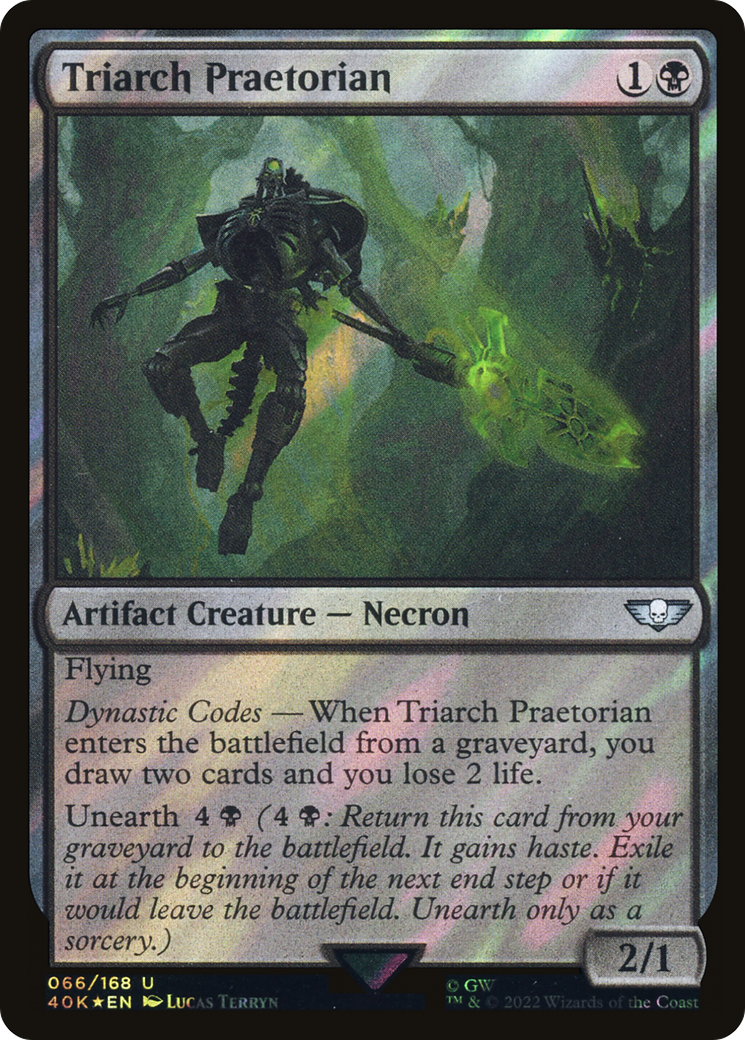 Triarch Praetorian (40K-66★) - Warhammer 40,000 Commander Foil