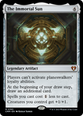 The Immortal Sun (CMM-393) - Commander Masters