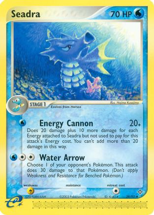 Seadra 039/097 - Dragon Reverse Holofoil