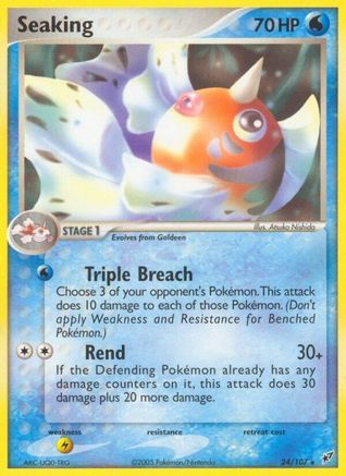 Seaking 024 - Deoxys - Reverse Holofoil
