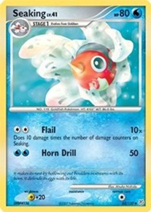 Seaking 062/130 - Diamond and Pearl Reverse Holofoil
