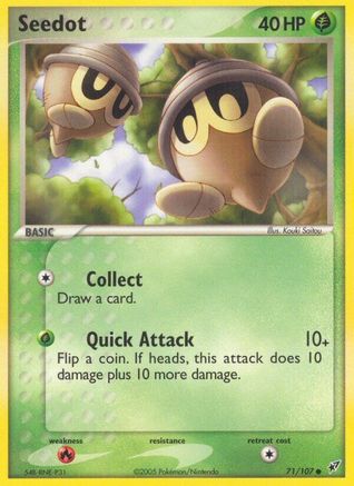 Seedot 071/107 - Deoxys Reverse Holofoil