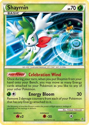 Shaymin 008/95 - Unleashed Holofoil