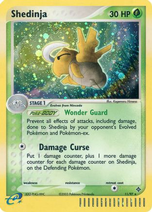 Shedinja 011/97 - Dragon Holofoil