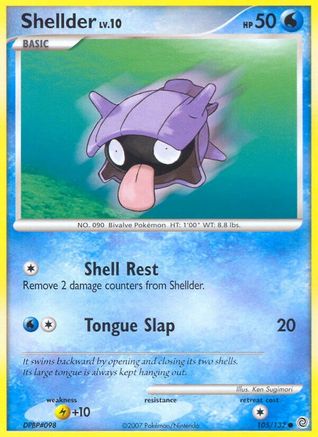 Shellder 105/132 - Secret Wonders