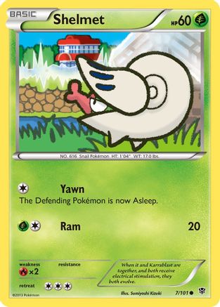 Shelmet 007/101 - Plasma Blast Reverse Holofoil