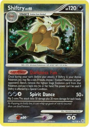 Shiftry 014/130 - Diamond and Pearl Holofoil