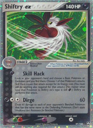 Shiftry ex 097/108 - Power Keepers Holofoil