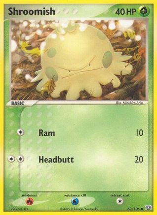 Shroomish 063/106 - Emerald