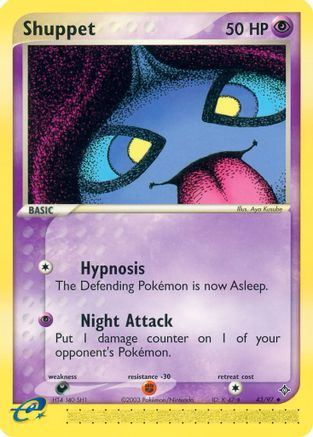Shuppet 043/97 - Dragon Reverse Holofoil