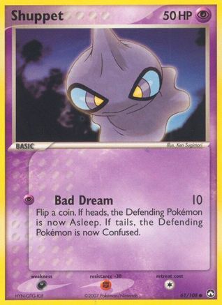 Shuppet 061/108 - Power Keepers Reverse Holofoil