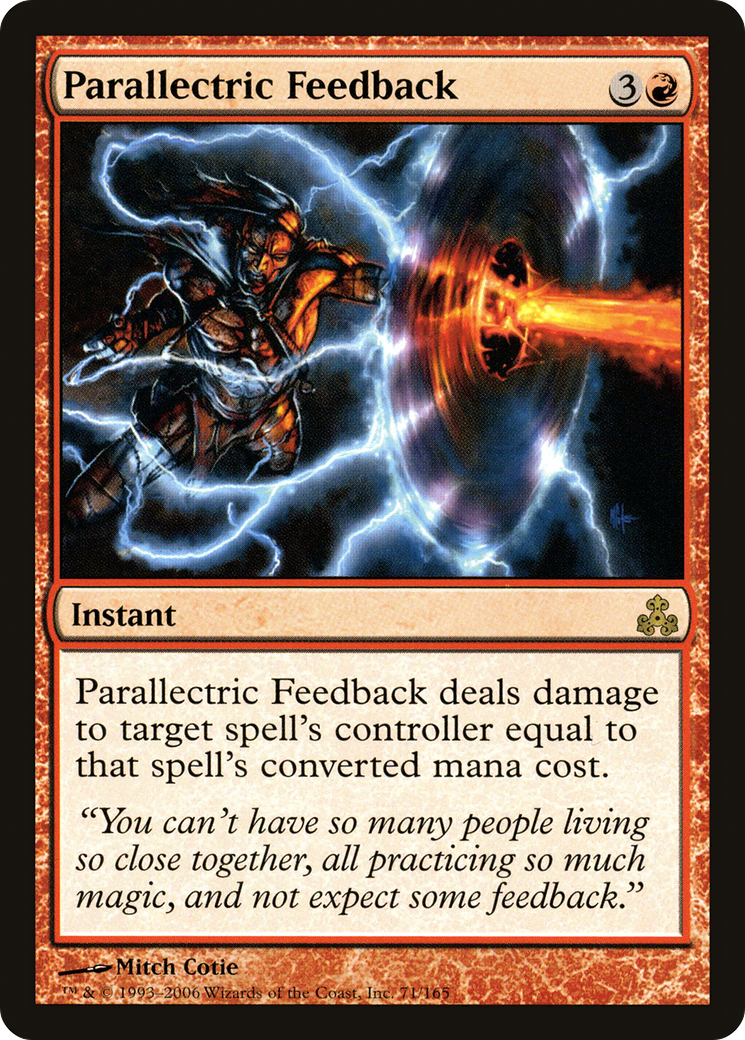 Parallectric Feedback (GPT-071) - Guildpact Foil