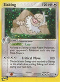 Slaking 012/109 - Ruby and Sapphire Reverse Holofoil
