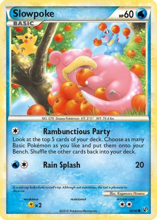 Slowpoke 066/90 - Undaunted Reverse Holofoil