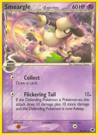 Smeargle (Delta Species) 039/101 - Dragon Frontiers
