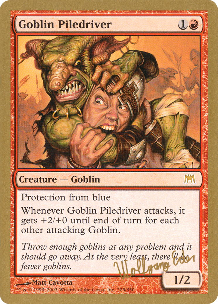 Goblin Piledriver (WCD-WE205) - World Championship Decks 2003