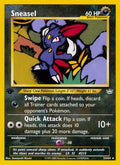 Sneasel 024/64 - Neo Revelation 1st Edition