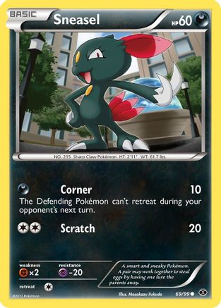 Sneasel 069/99 - Next Destinies Reverse Holofoil