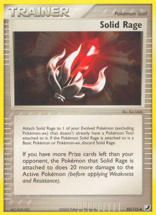 Solid Rage 092/115 - Unseen Forces Reverse Holofoil